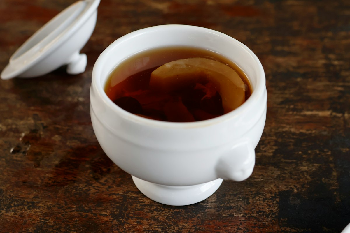 Feuilles de thé oolong torréfié
